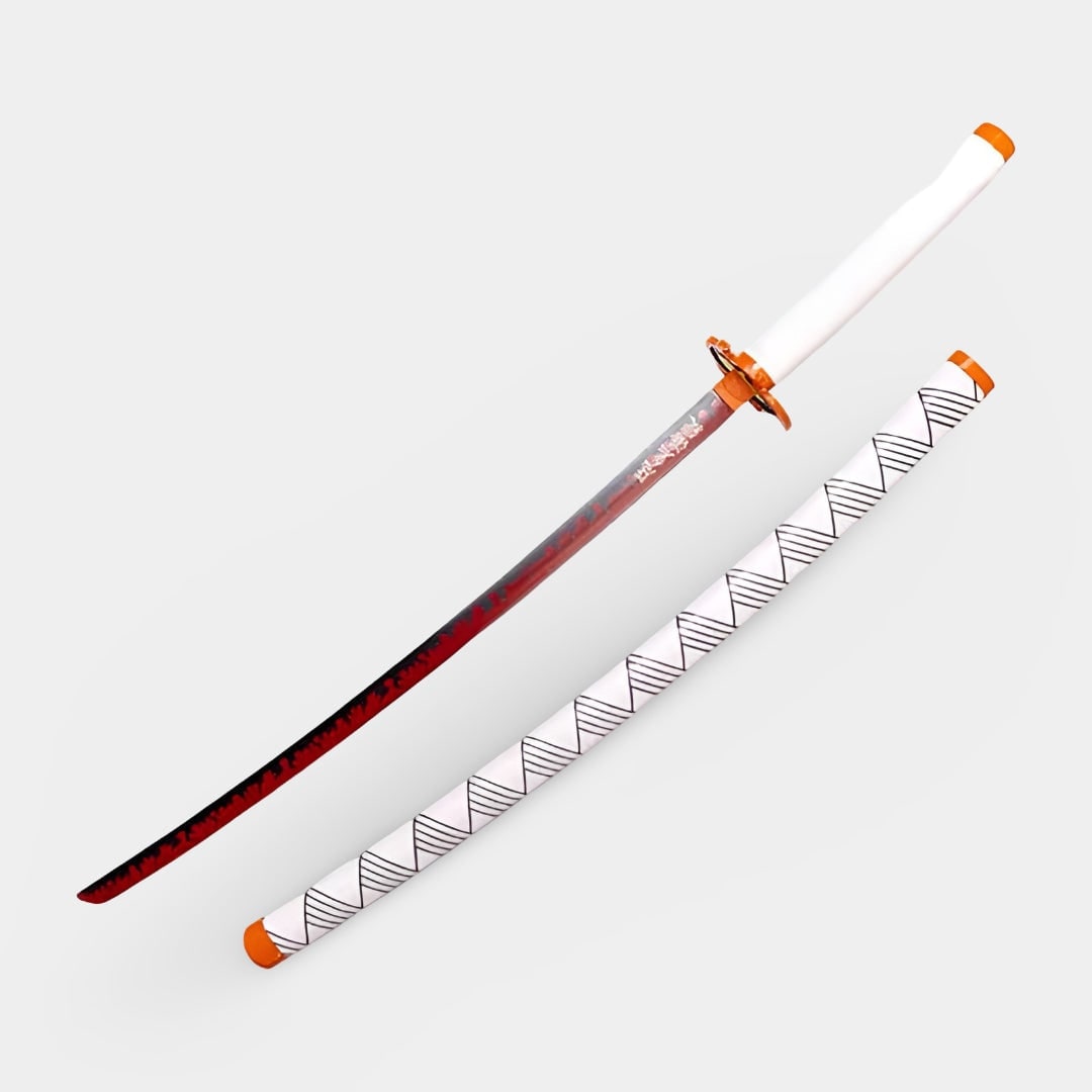 Kids' Anime Cosplay Costume with Flame Pattern Cape and Warrior Character Outfit - Image 12