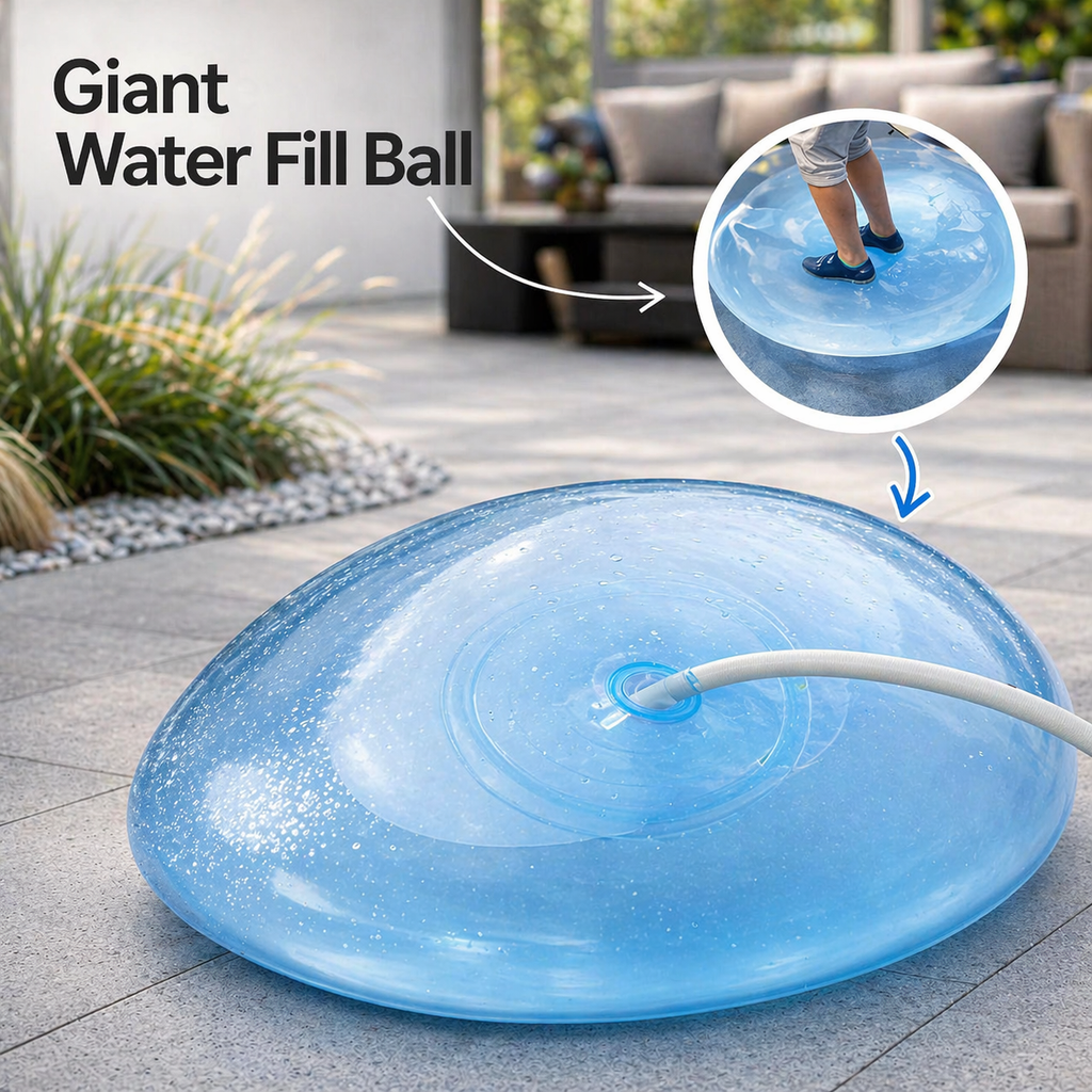 Kids' Balloon Soccer Ball Inflatable Bubble Toy with Self-Sealing Valve for Outdoor Play - Image 10