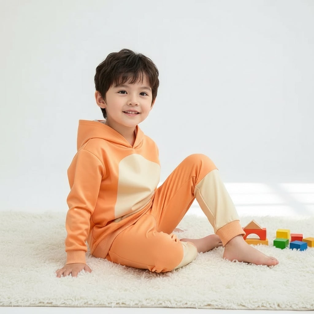 Kids' Book Character Costume with Mask Hoodie and Sweatpants Set for Dress Up - Image 7