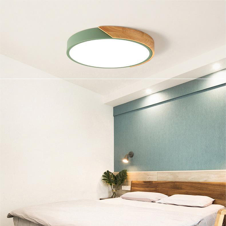 LED Ceiling Light Fixture with Flush Mount and Modern Round Design - Image 5