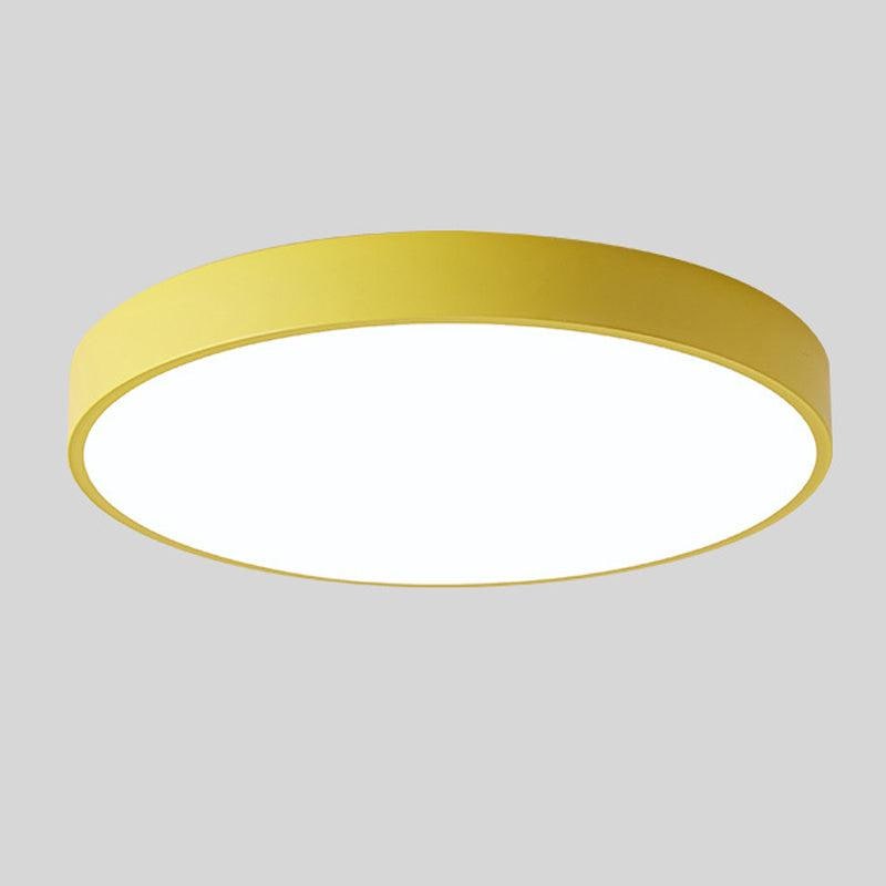 LED Ceiling Light Fixture with Flush Mount and Modern Round Design - Image 8