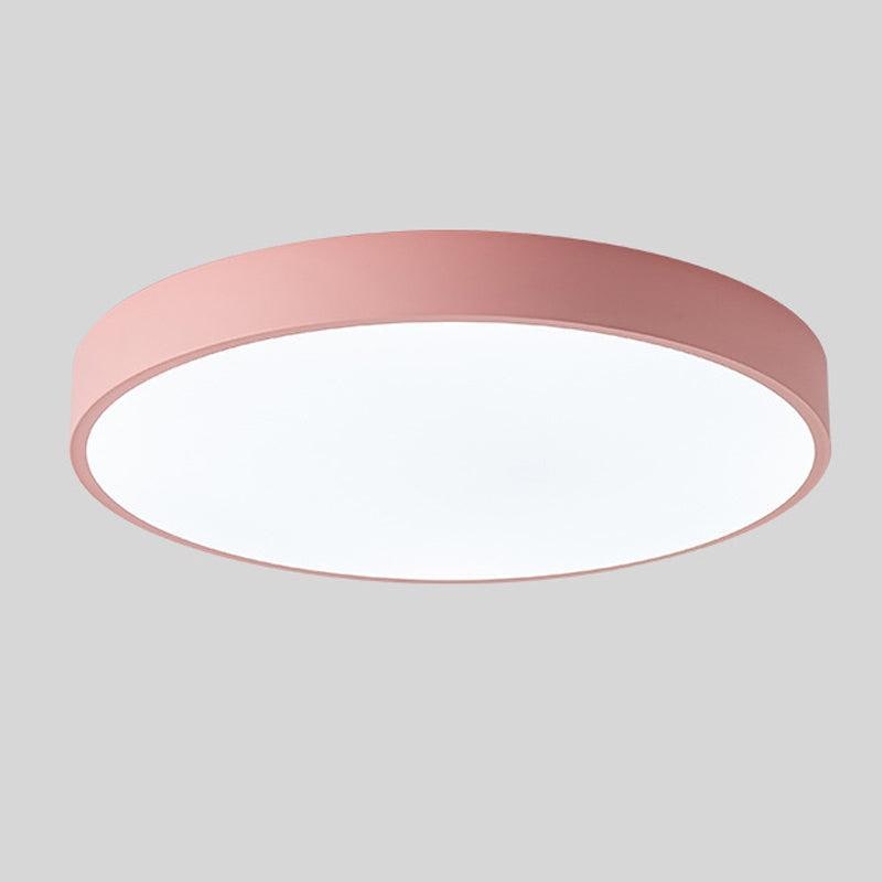 LED Ceiling Light Fixture with Flush Mount and Modern Round Design - Image 9