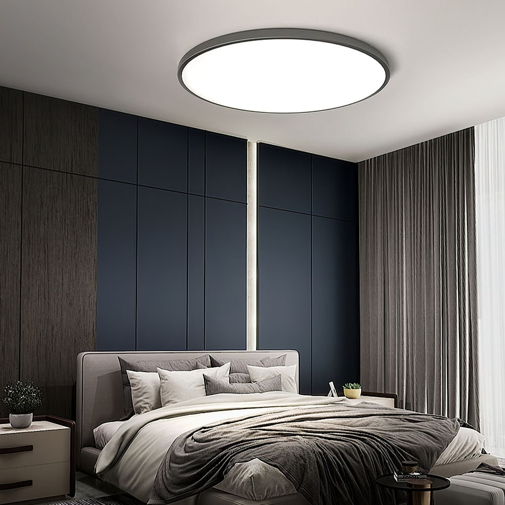 LED Ceiling Light Fixture with Flush Mount and Round Surface-Mount Design - Image 10