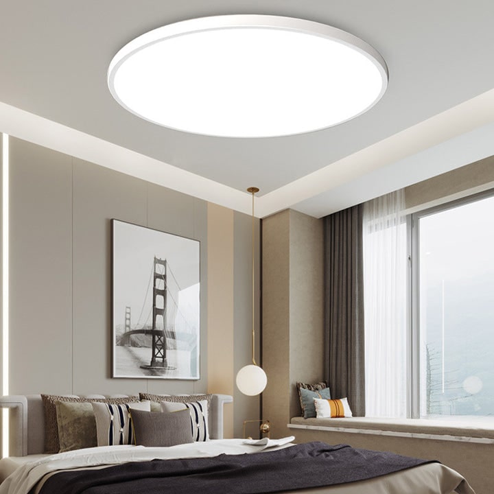 LED Ceiling Light Fixture with Flush Mount and Round Surface-Mount Design - Image 15