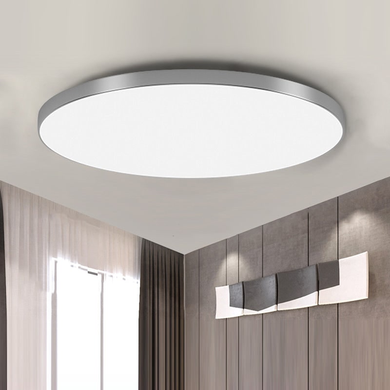 LED Ceiling Light Fixture with Flush Mount and Round Surface-Mount Design - Image 18