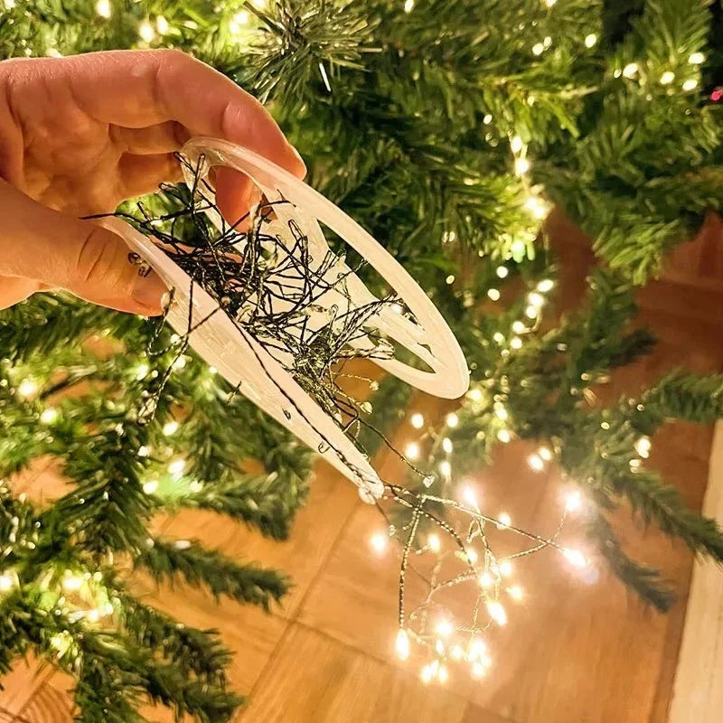 LED Christmas String Lights Cluster with Remote Control and Eight Modes - Image 2