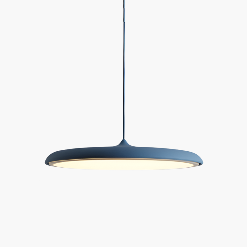 LED Pendant Lights with Minimalist Saucer Design and Adjustable Cord - Image 14