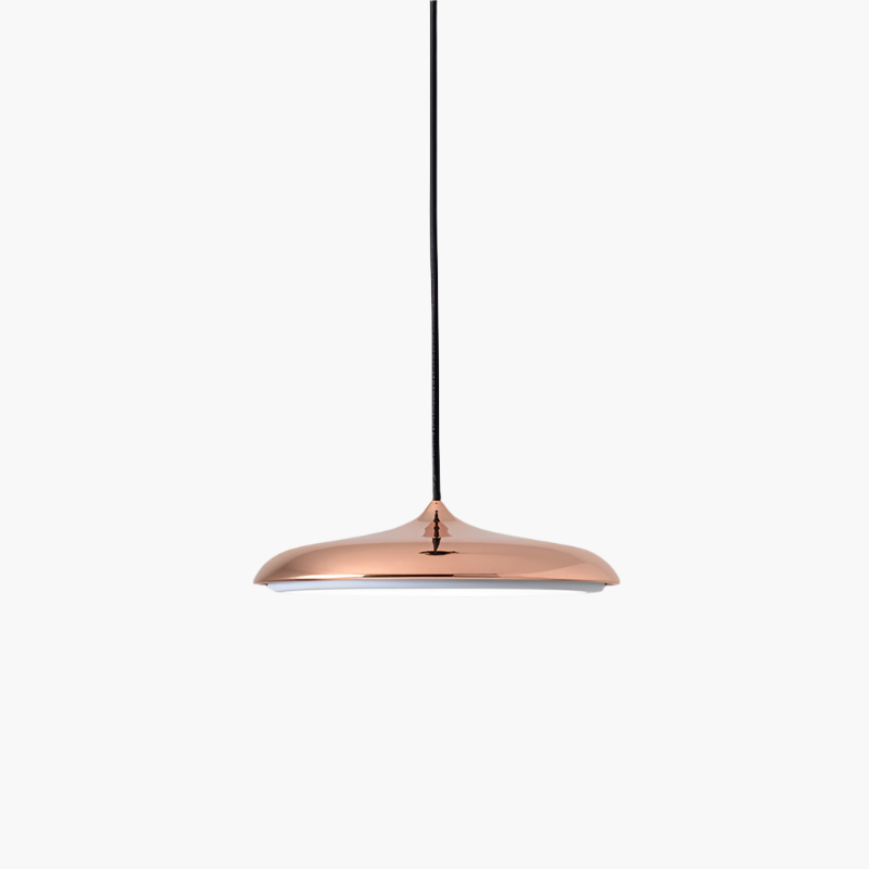 LED Pendant Lights with Minimalist Saucer Design and Adjustable Cord - Image 15
