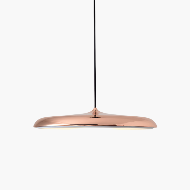 LED Pendant Lights with Minimalist Saucer Design and Adjustable Cord - Image 16