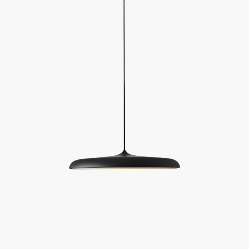 LED Pendant Lights with Minimalist Saucer Design and Adjustable Cord - Image 9