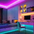 LED Strip Lights with Remote Control Rgb Color Changing Flexible Lighting - Image 4