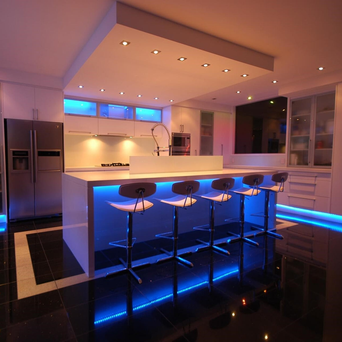 LED Strip Lights with Remote Control Rgb Color Changing Flexible Lighting - Image 7