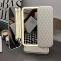 LED Vanity Mirror with Magnification Trifold Design and Adjustable Lights - Image 1