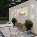 LED Wall Sconce with Up and Down Outdoor Lighting and Low-Profile Metal Design - Image 1