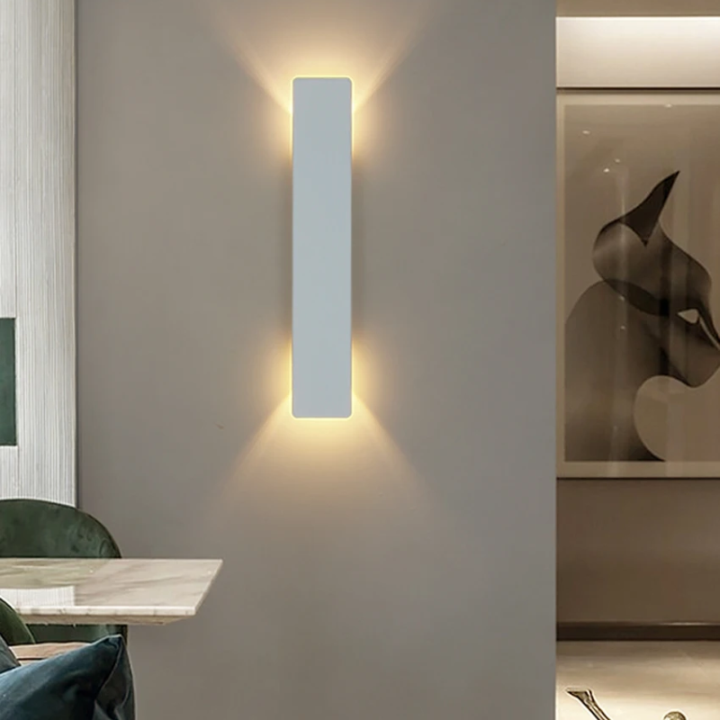 LED Wall Sconce with Up and Down Outdoor Lighting and Low-Profile Metal Design - Image 5