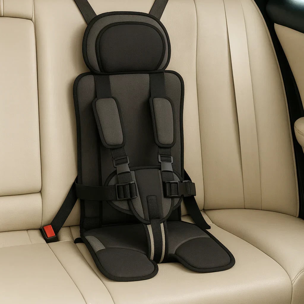 Lightweight Car Seat with Portable Travel Design and Padded Harness for Kids - Image 5