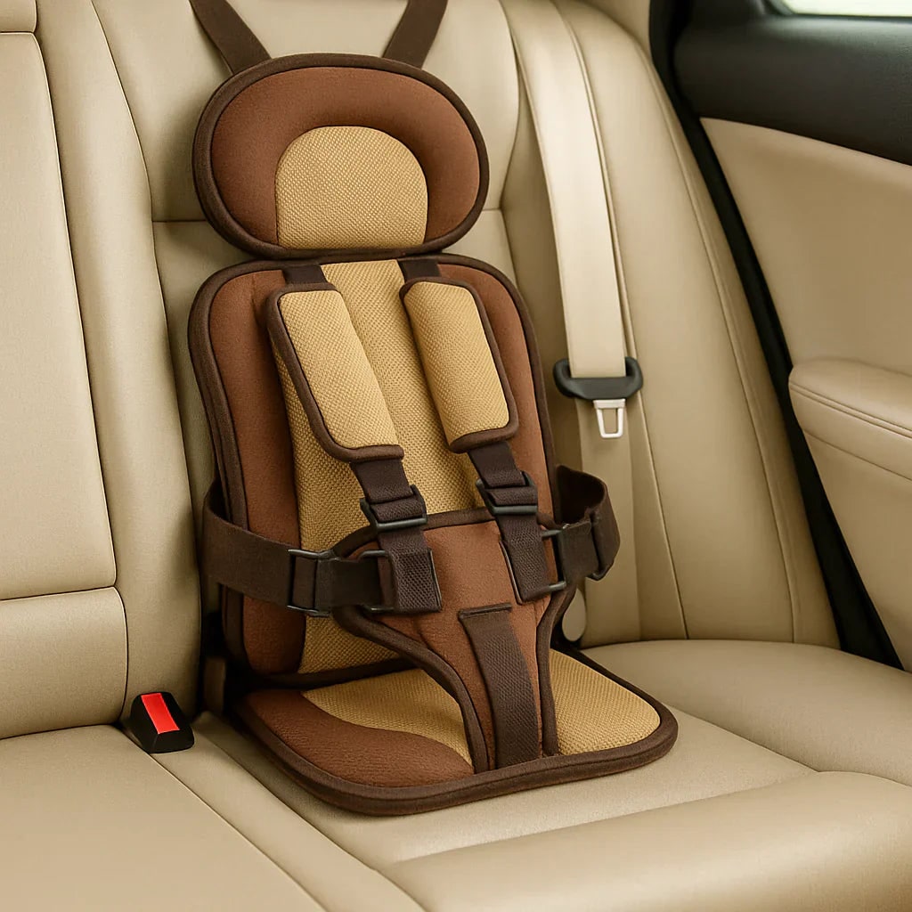 Lightweight Car Seat with Portable Travel Design and Padded Harness for Kids - Image 6