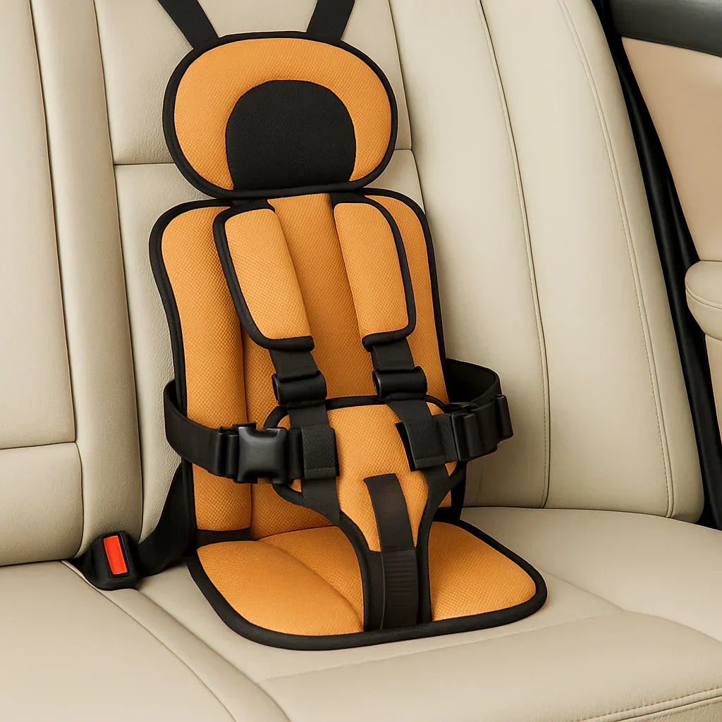 Lightweight Car Seat with Portable Travel Design and Padded Harness for Kids - Image 7