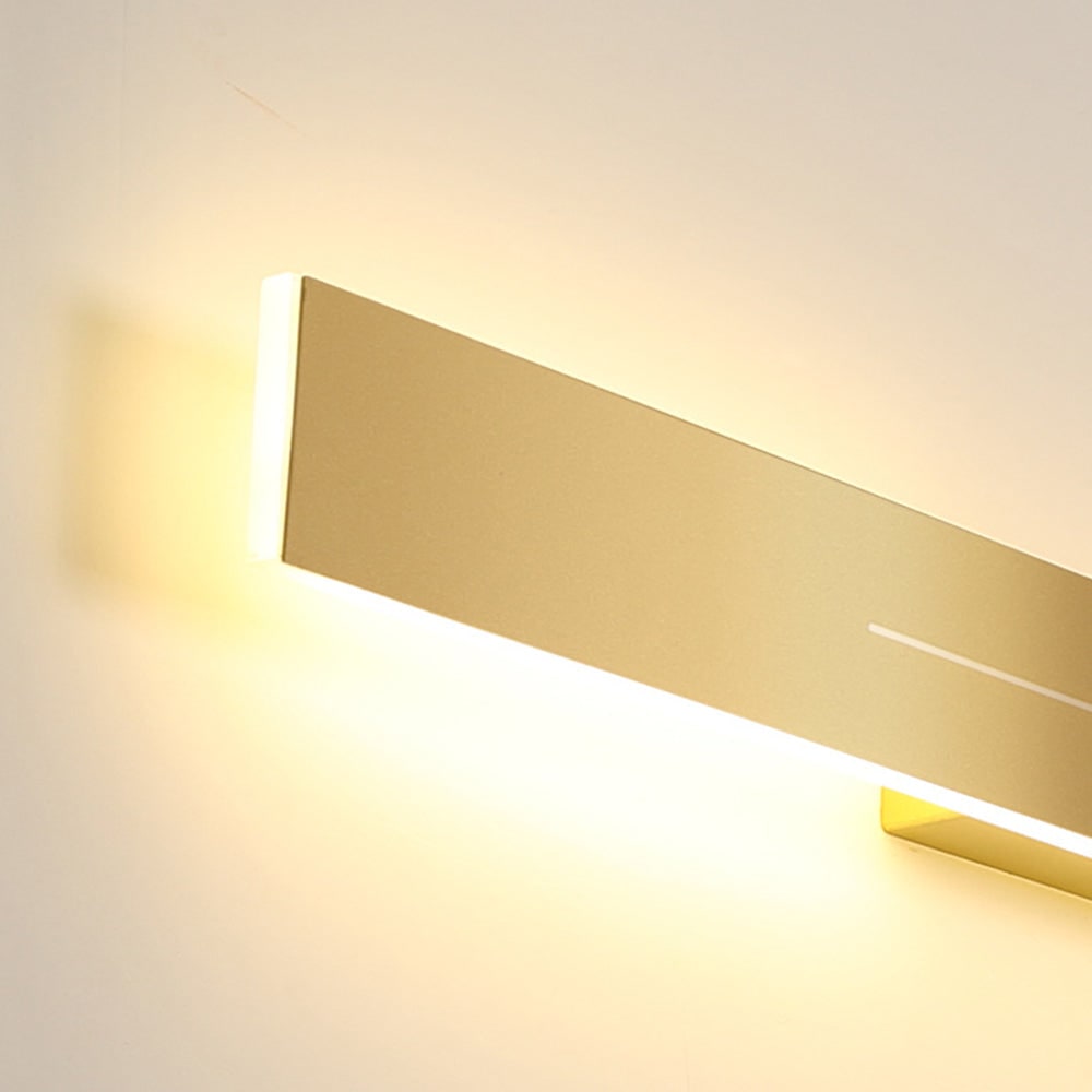 Linear LED Wall Light with Slim Minimalist Design and Warm Indirect Backlighting - Image 14