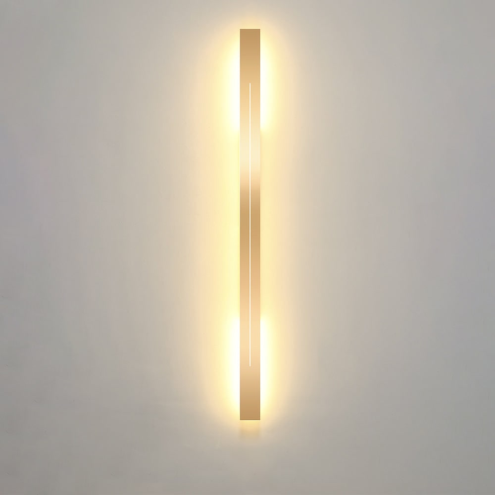 Linear LED Wall Light with Slim Minimalist Design and Warm Indirect Backlighting - Image 16