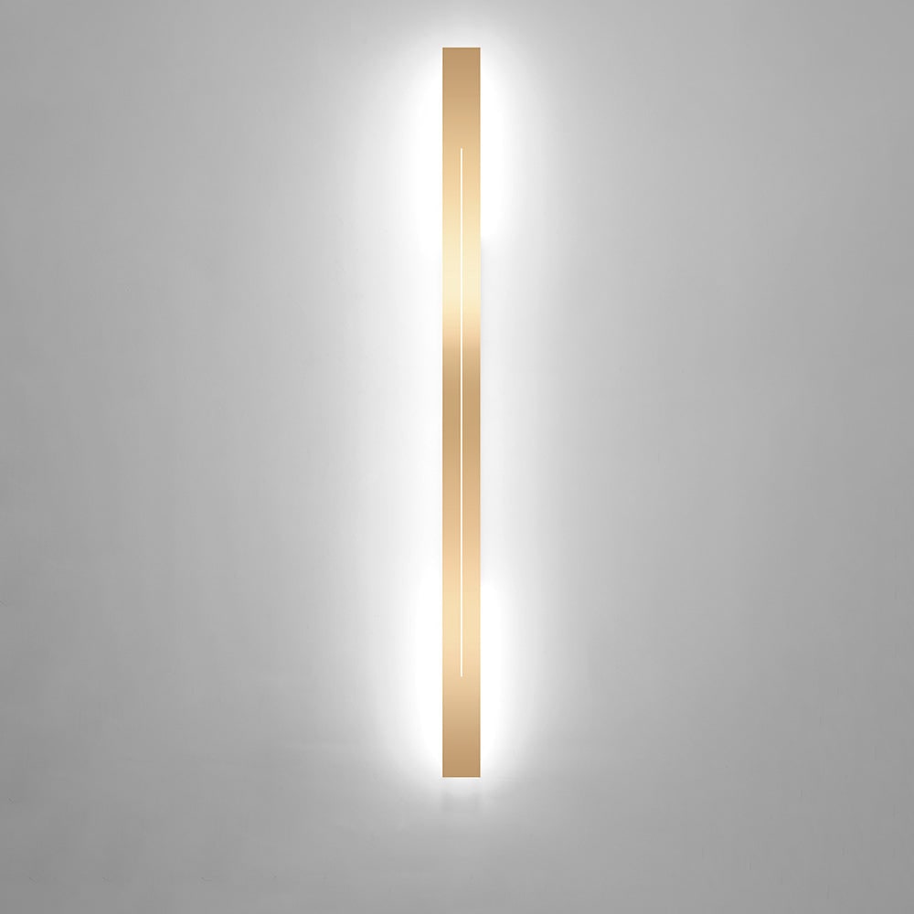 Linear LED Wall Light with Slim Minimalist Design and Warm Indirect Backlighting - Image 17