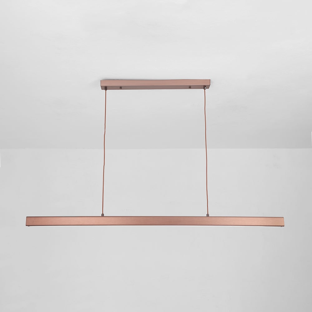 Linear Pendant Light with Adjustable Suspension and Modern LED Diffuser - Image 14