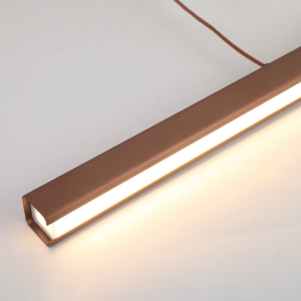 Linear Pendant Light with Adjustable Suspension and Modern LED Diffuser - Image 18