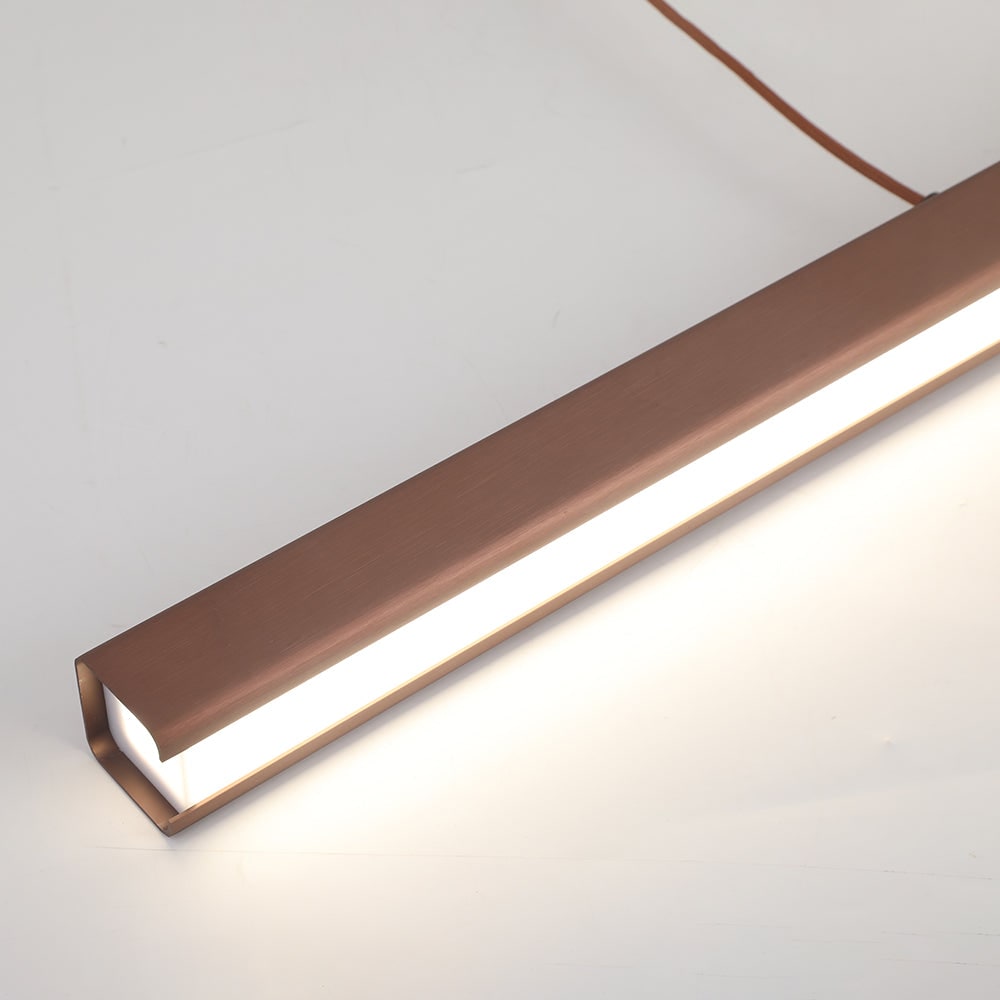 Linear Pendant Light with Adjustable Suspension and Modern LED Diffuser - Image 20