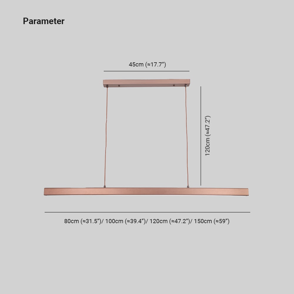 Linear Pendant Light with Adjustable Suspension and Modern LED Diffuser - Image 4