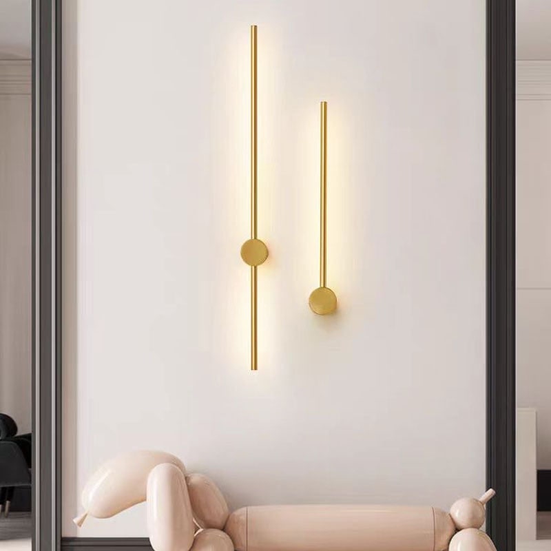 Linear Wall Sconce LED with Backlit Indirect Illumination Modern Minimalist Design - Image 2