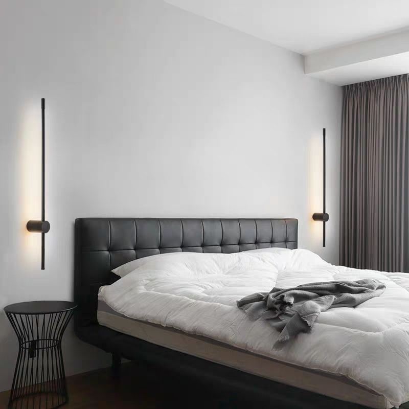 Linear Wall Sconce LED with Backlit Indirect Illumination Modern Minimalist Design - Image 8