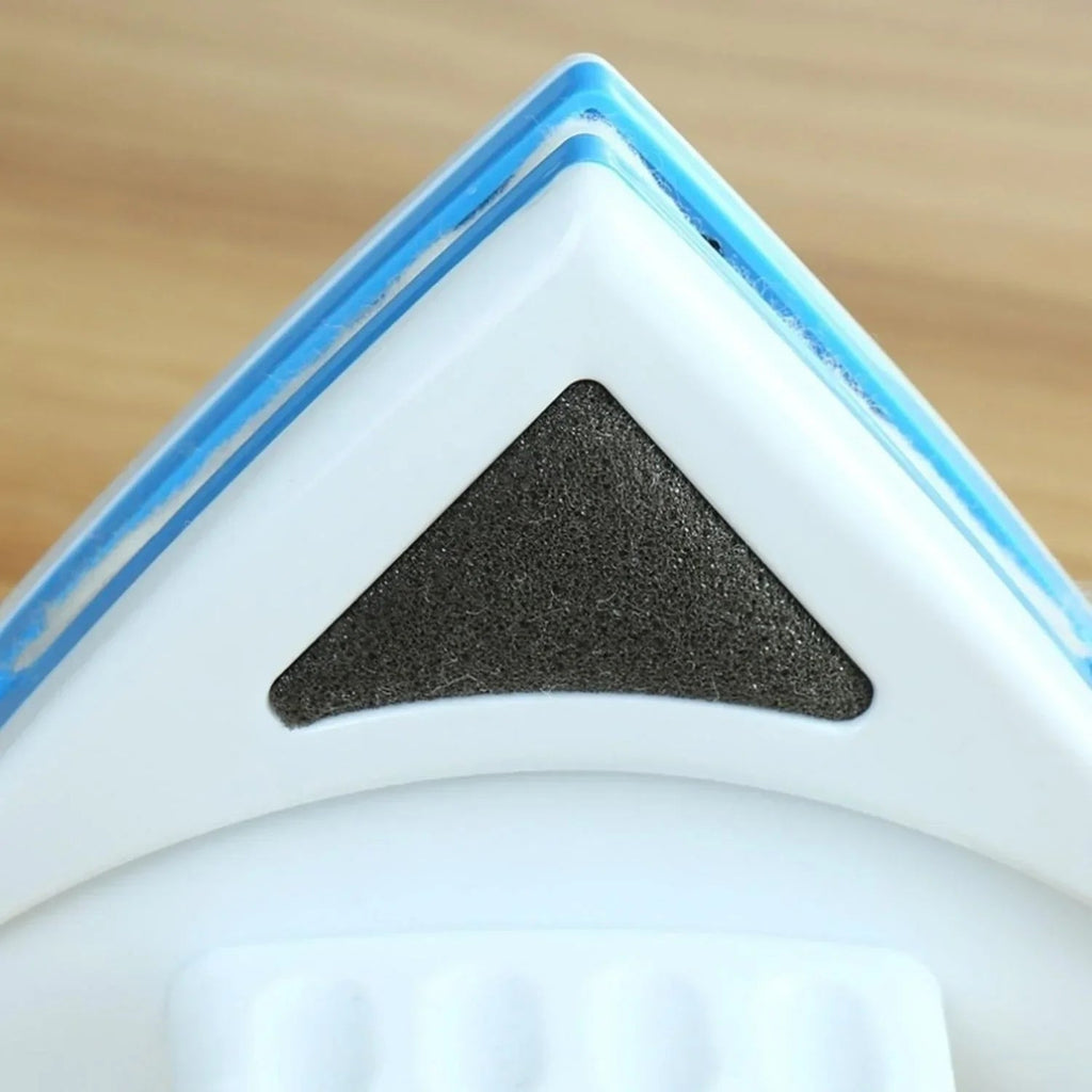 Magnetic Window Cleaner with Double-Sided Squeegee and Safety Cord - Image 4