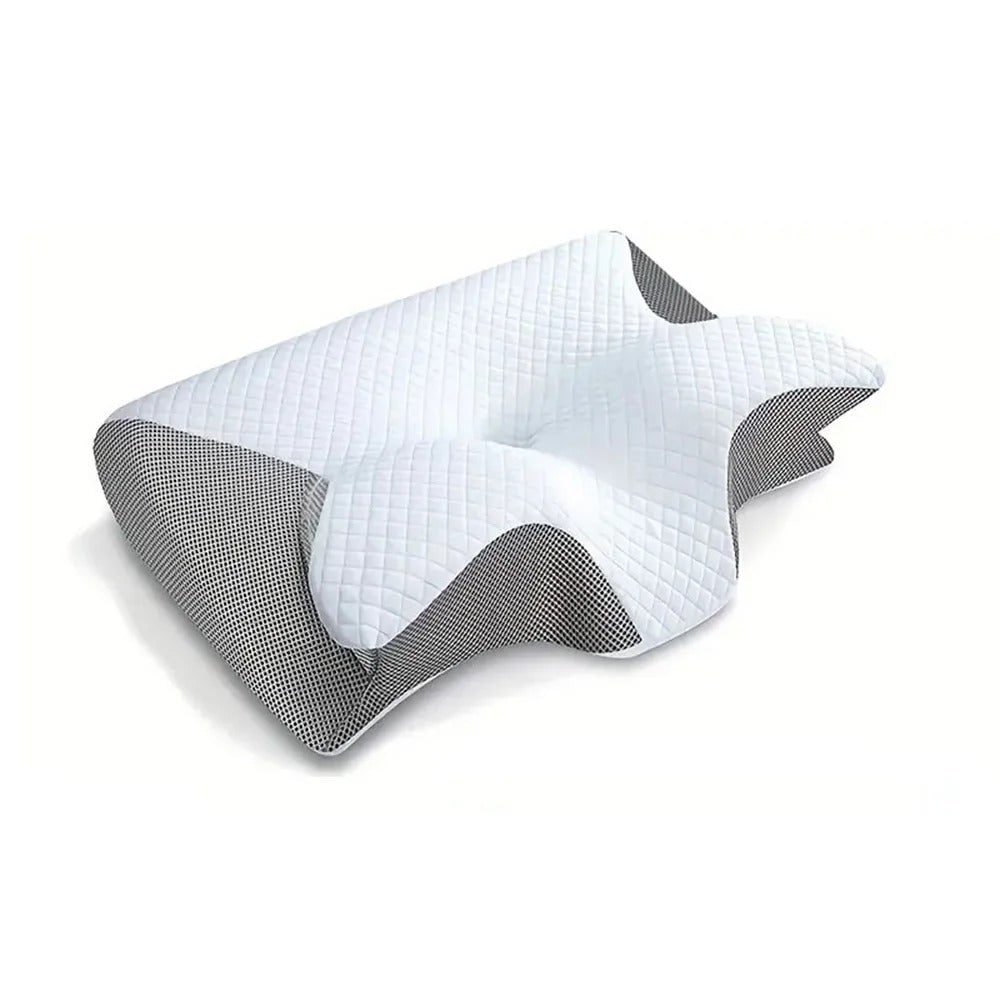 Memory Foam Cervical Pillow with Contoured Neck Support and Ergonomic Design for Pain Relief - Image 4