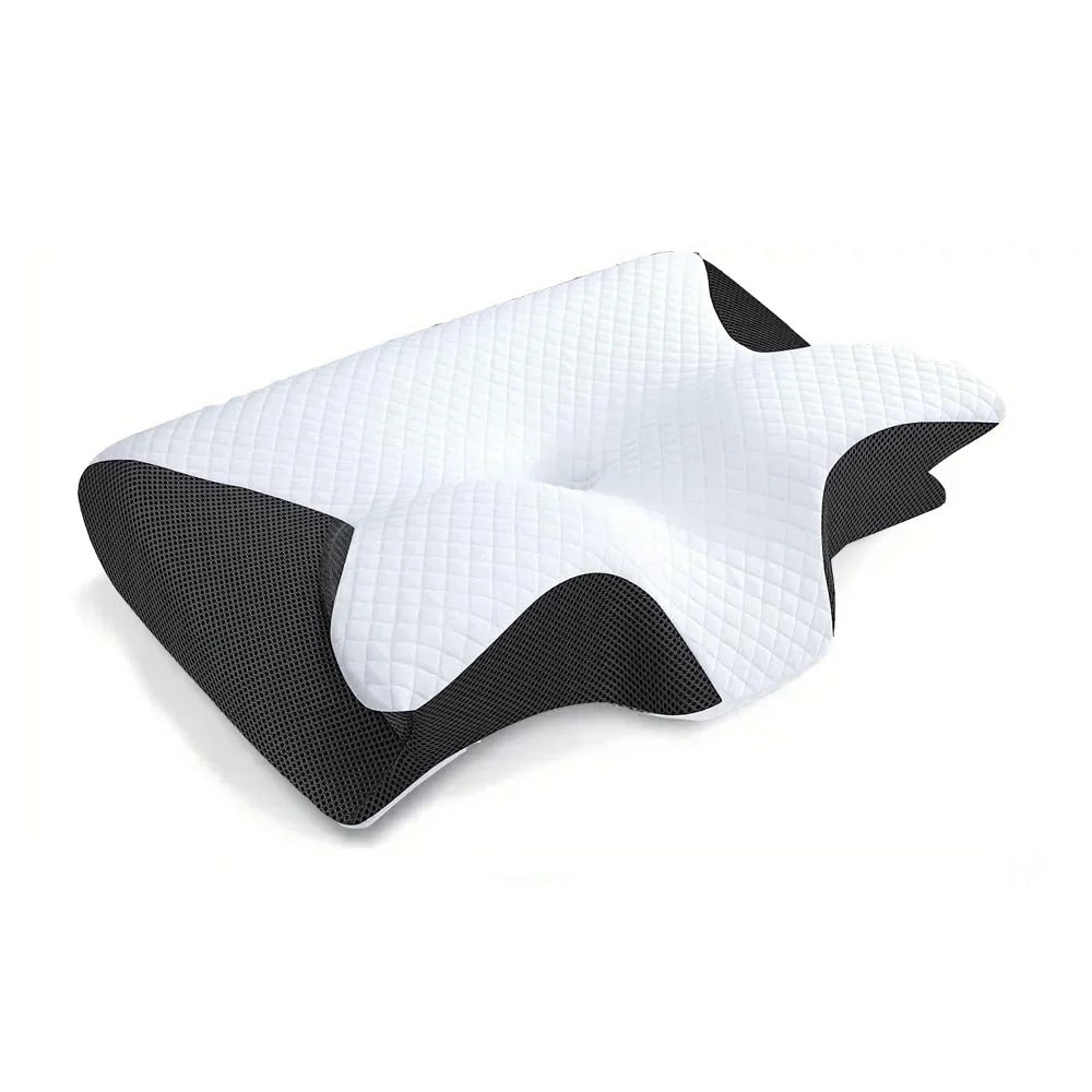 Memory Foam Cervical Pillow with Contoured Neck Support and Ergonomic Design for Pain Relief - Image 5