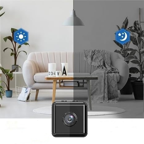 Mini Security Camera Wireless WIFI with Night Vision and 1080p Cube Design - Image 6