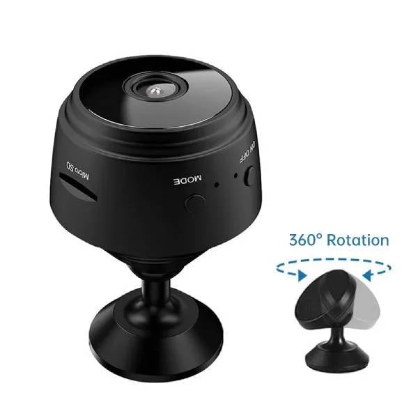 Mini Security Camera Wireless with Magnetic Mount and Infrared Night Vision - Image 2