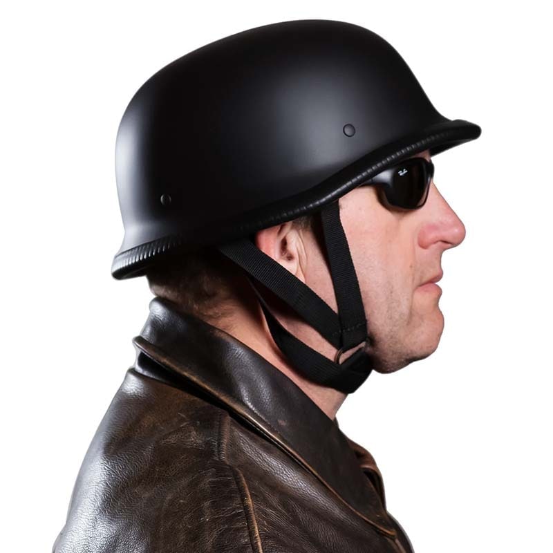 Motorcycle Half Helmet Open Face with German Style Design and Quick Release Buckle - Image 5