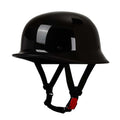 Motorcycle Half Helmet Open Face with German Style Design and Quick Release Buckle - Image 6