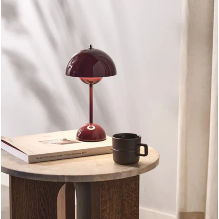Mushroom Table Lamp with Touch Control USB Rechargeable Adjustable Brightness Portable LED - Image 10