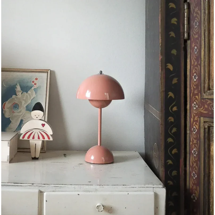 Mushroom Table Lamp with Touch Control USB Rechargeable Adjustable Brightness Portable LED - Image 11