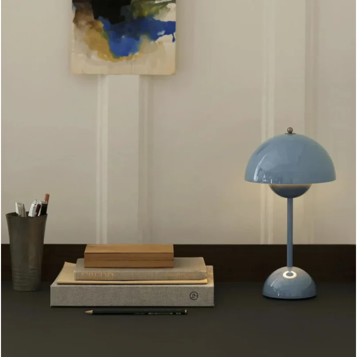 Mushroom Table Lamp with Touch Control USB Rechargeable Adjustable Brightness Portable LED - Image 9