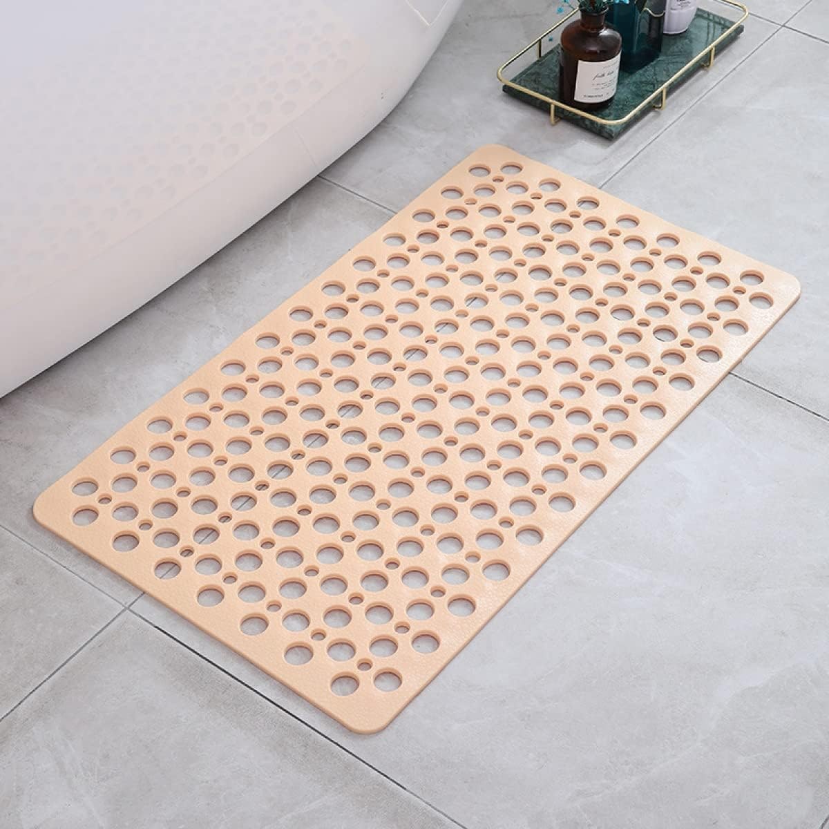 Non Slip Bathroom Mat with Suction Cups and Drainage Holes Quick Dry Shower - Image 12