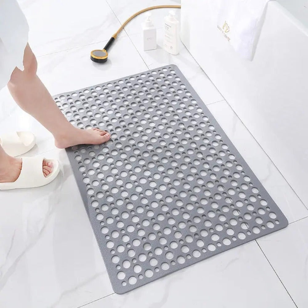 Non Slip Bathroom Mat with Suction Cups and Drainage Holes Quick Dry Shower - Image 2