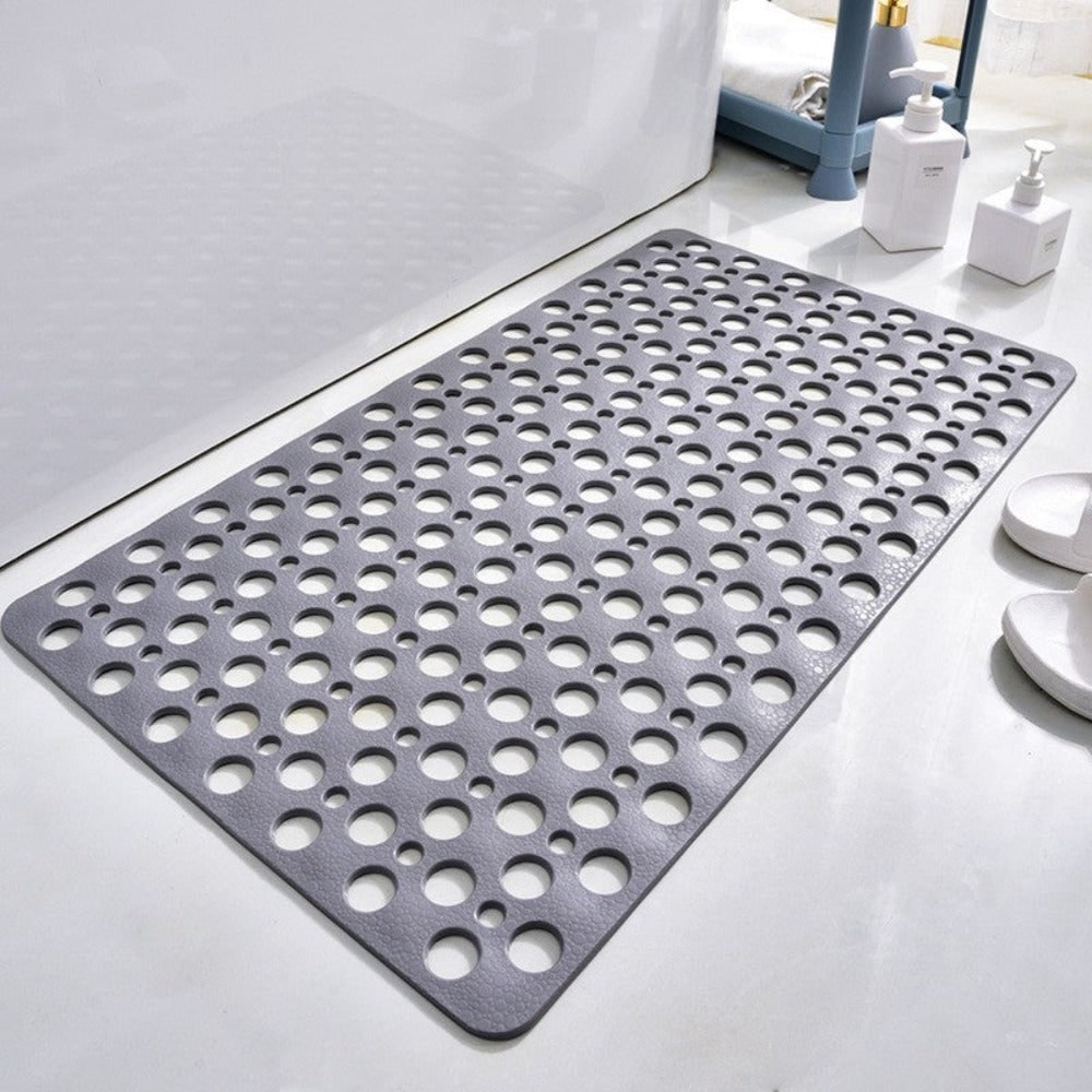 Non Slip Bathroom Mat with Suction Cups and Drainage Holes Quick Dry Shower - Image 8