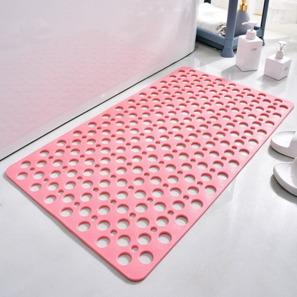 Non Slip Bathroom Mat with Suction Cups and Drainage Holes Quick Dry Shower - Image 9