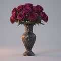 Outdoor Artificial Flowers Bouquet with Realistic Fabric Petals and Flexible Stems in Bulk - Image 1