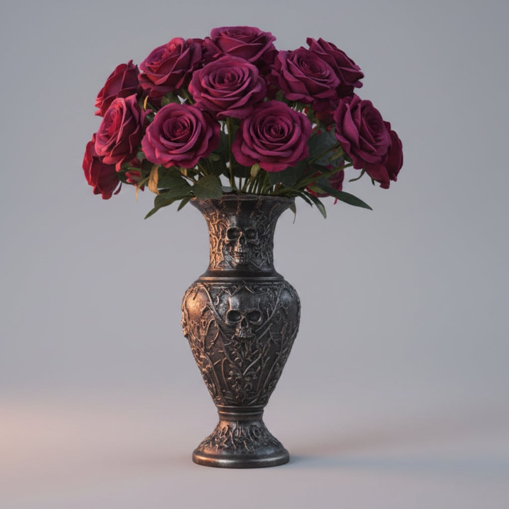 Outdoor Artificial Flowers Bouquet with Realistic Fabric Petals and Flexible Stems in Bulk - Image 1