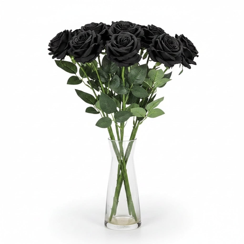 Outdoor Artificial Flowers Bouquet with Realistic Fabric Petals and Flexible Stems in Bulk - Image 2