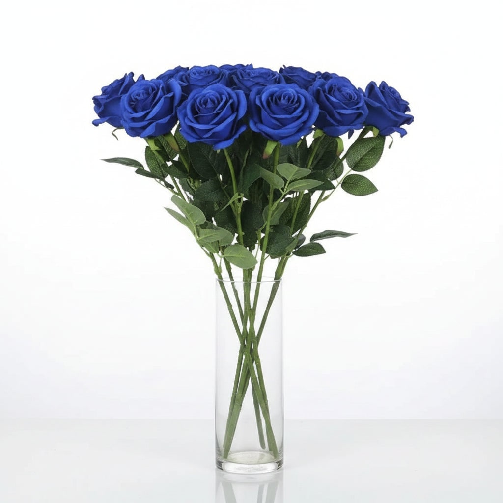 Outdoor Artificial Flowers Bouquet with Realistic Fabric Petals and Flexible Stems in Bulk - Image 5