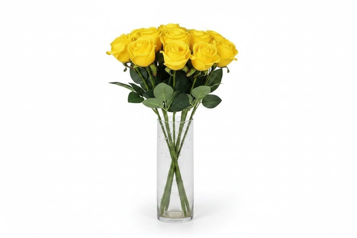 Outdoor Artificial Flowers Bouquet with Realistic Fabric Petals and Flexible Stems in Bulk - Image 7